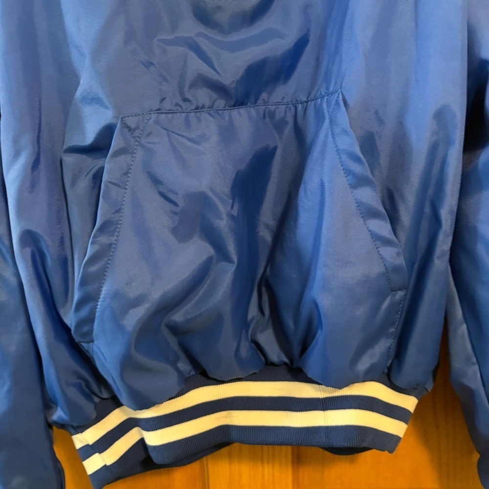 Holloway Quarter-Zip Pullover Jacket Royal Speed Blue Men’s L Lined Windbreaker - Picture 4 of 5
